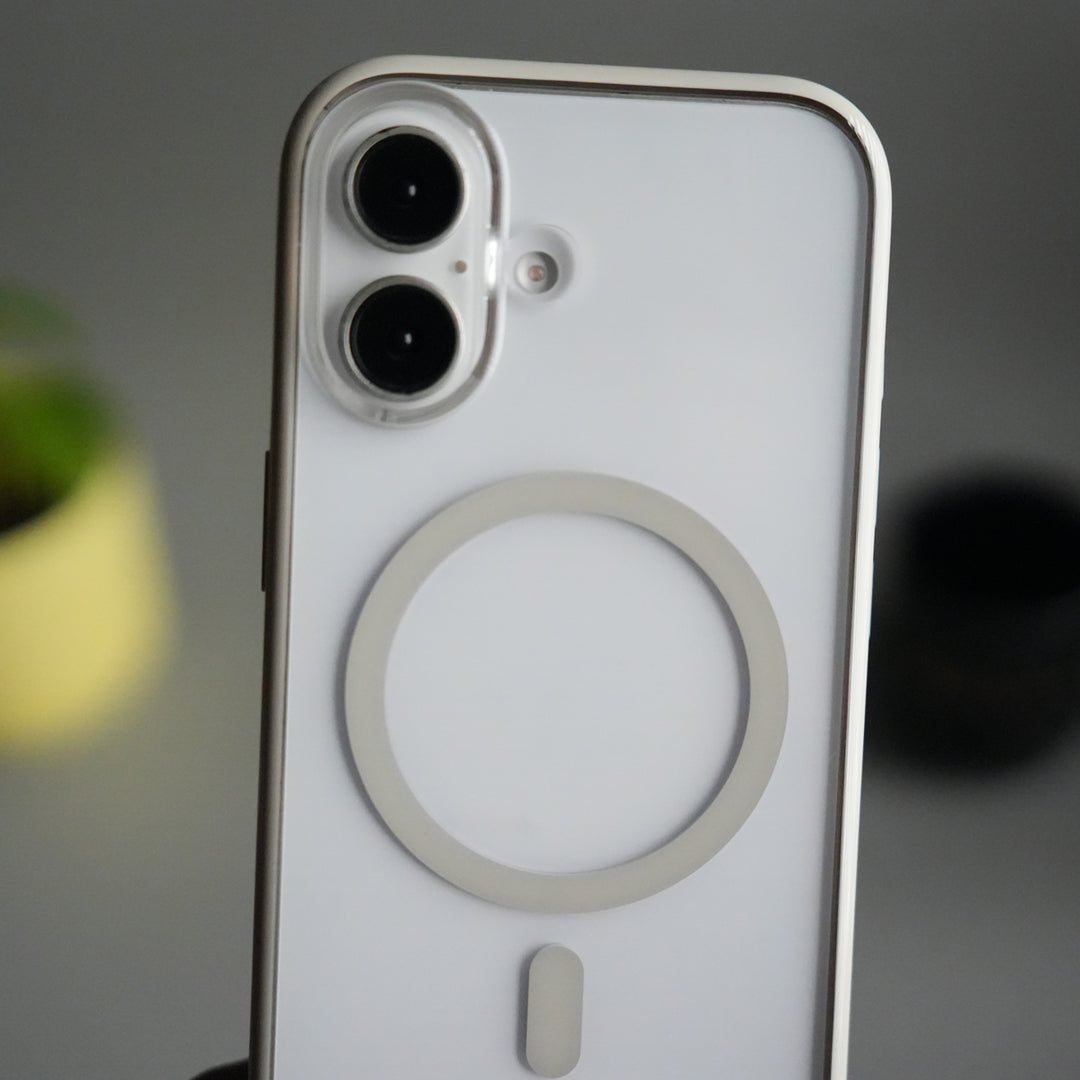 iPhone 17 ClearView LumiEdge MagSafe Case | Transparent Cover