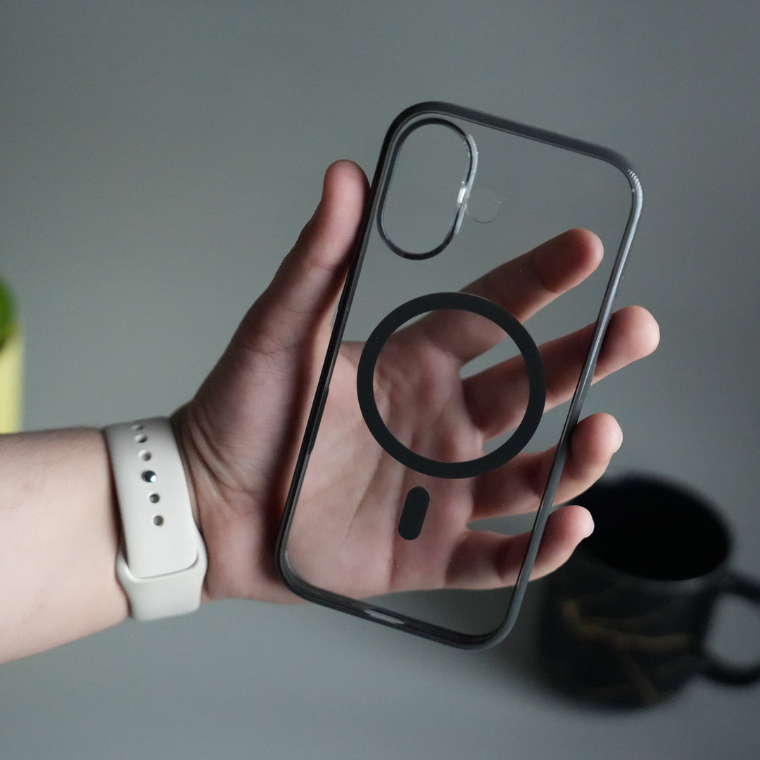 iPhone 17 ClearView LumiEdge MagSafe Case | Transparent Cover