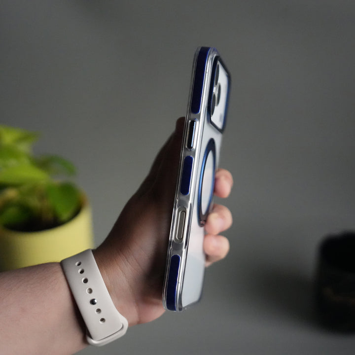 iPhone 17 Pro ClearShield Metal Ring Stand MagSafe Case Cover