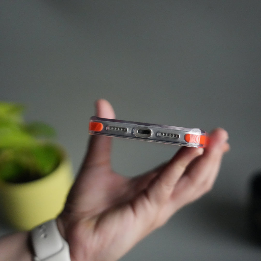 iPhone 17 Pro ClearShield Metal Ring Stand MagSafe Case Cover