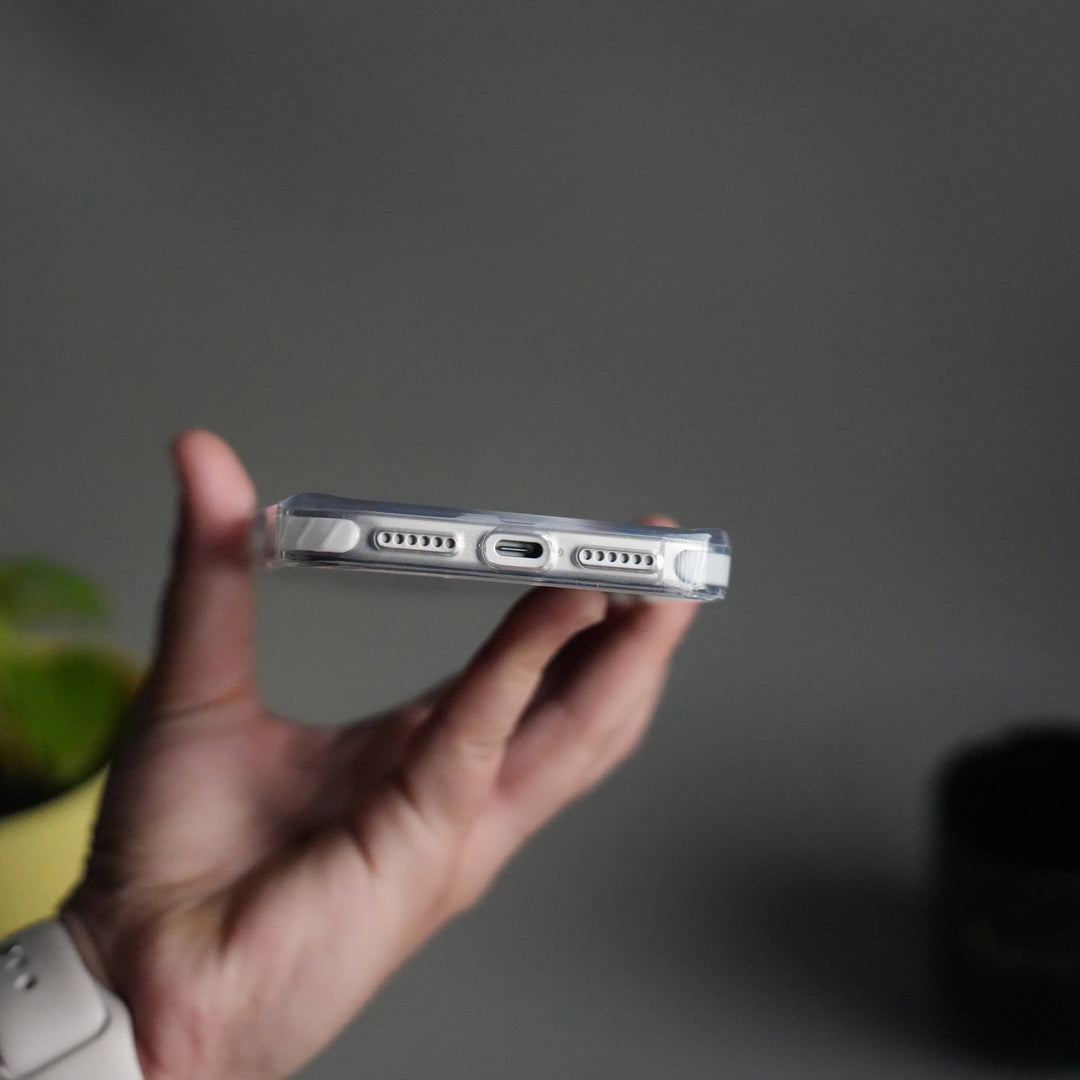 iPhone 17 Pro ClearShield Metal Ring Stand MagSafe Case Cover