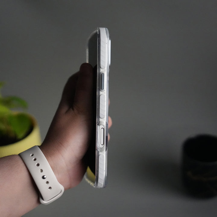 iPhone 17 Pro ClearShield Metal Ring Stand MagSafe Case Cover