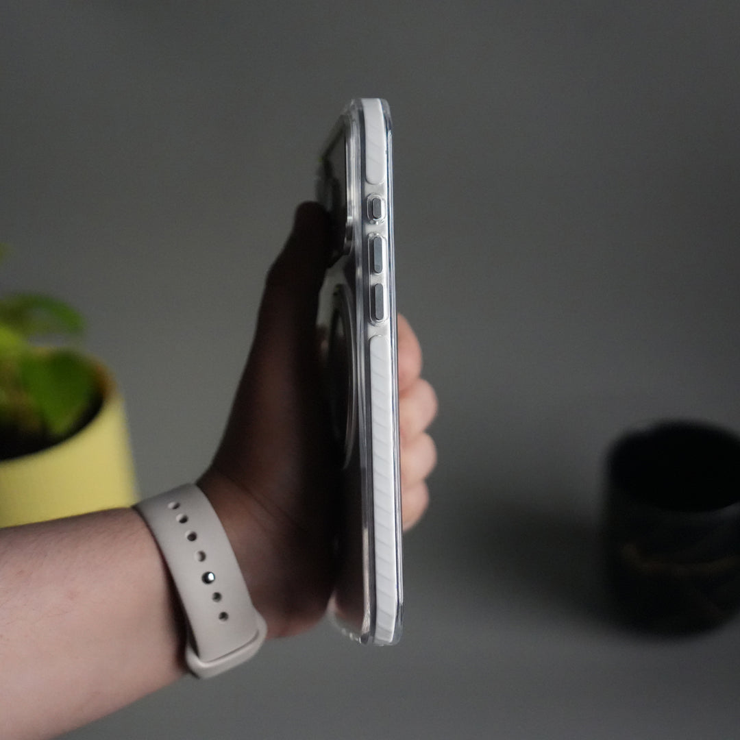 iPhone 17 Pro ClearShield Metal Ring Stand MagSafe Case Cover