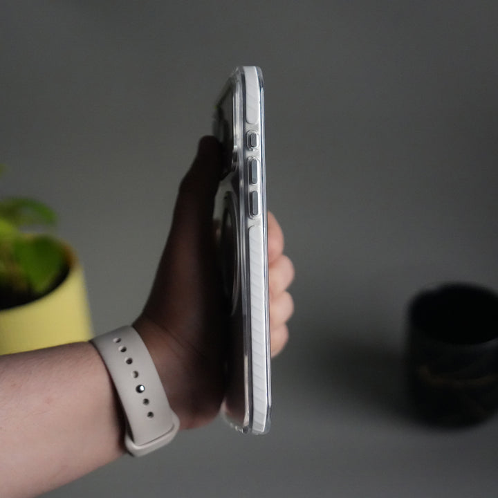 iPhone 17 Pro ClearShield Metal Ring Stand MagSafe Case Cover