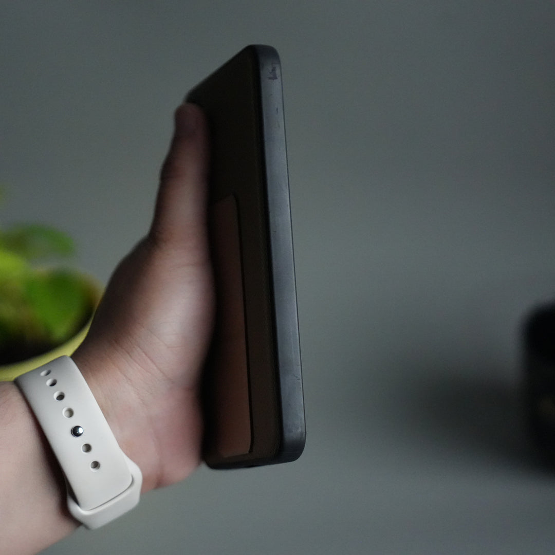 Galaxy S24 GripStand Hybrid Case | Textured Anti-Slip Back with Foldable Kickstand & Secure Hand Strap