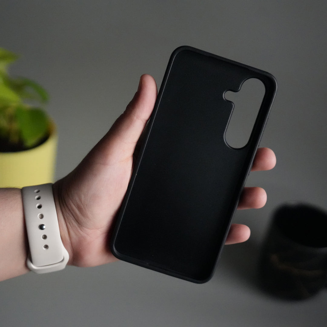 Galaxy S24 GripStand Hybrid Case | Textured Anti-Slip Back with Foldable Kickstand & Secure Hand Strap