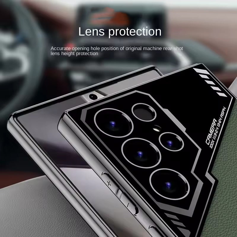 Samsung Galaxy S25 Ultra Cross Border Electroplated Solid Color Case Cover