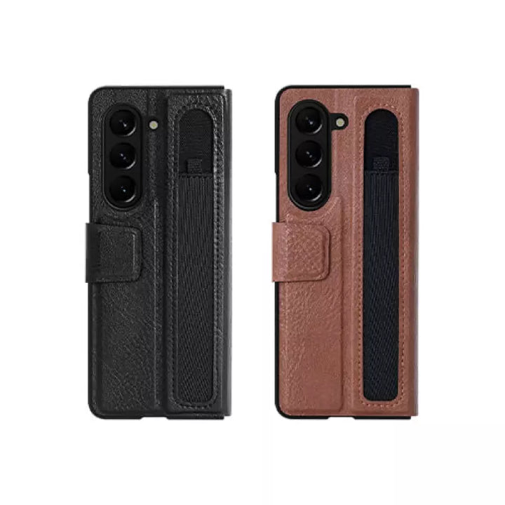 Samsung Galaxy Z Fold 5 Nillkin Aoge Leather Cover Case Cover