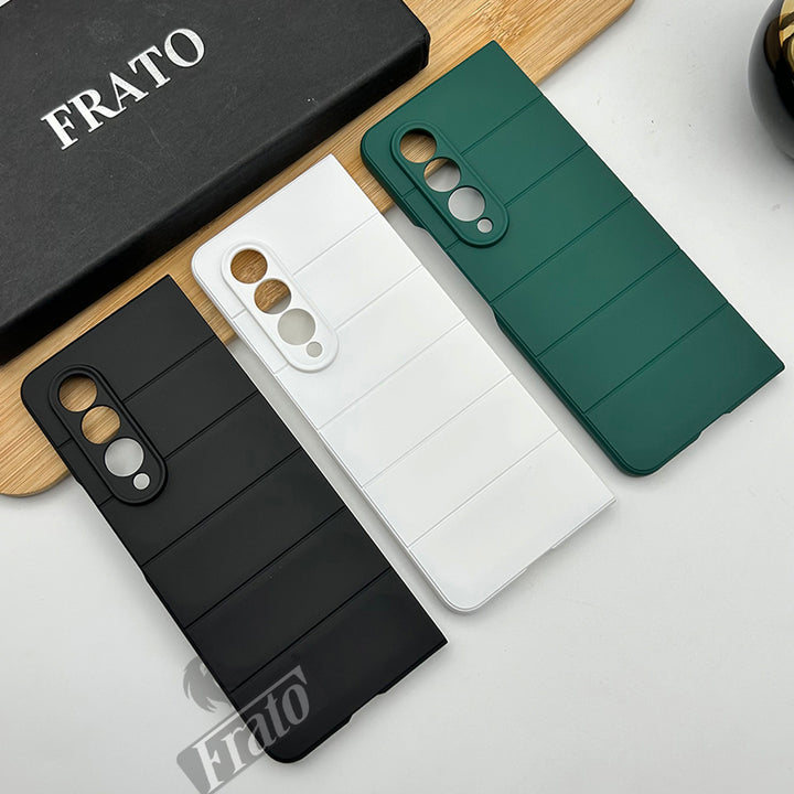 Samsung Galaxy Z Fold 4 Matte Finish Straight Line Design Case Cover