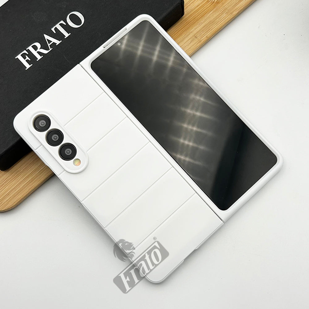 Samsung Galaxy Z Fold 4 Matte Finish Straight Line Design Case Cover