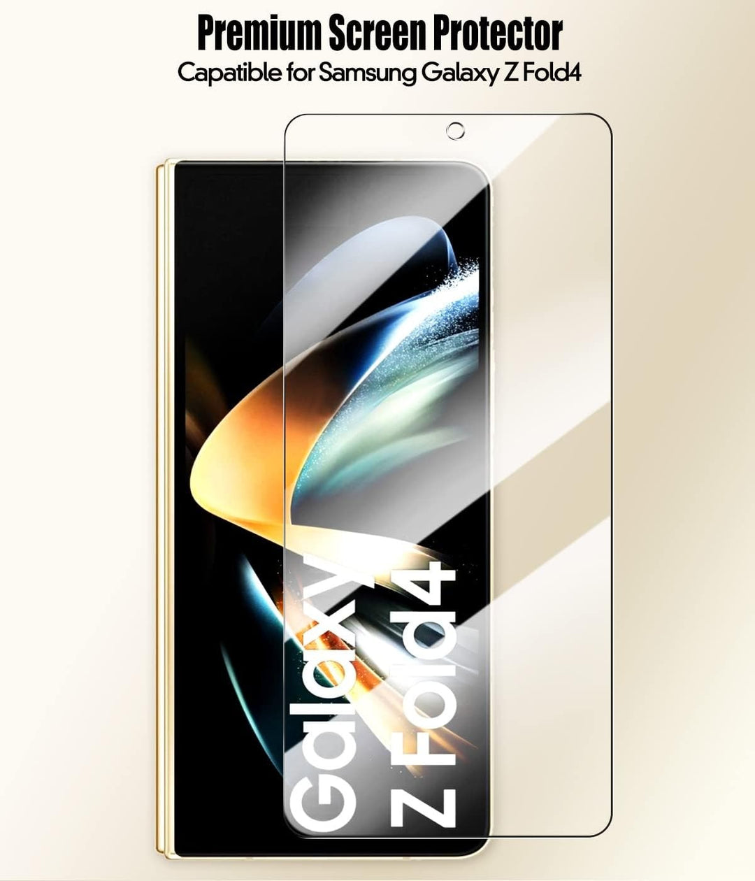 Samsung Galaxy Z Fold 4 Front Outer Screen Protective Tempered Glass