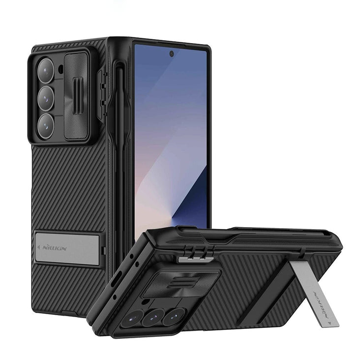 Samsung Galaxy Z Fold 6 Nillkin Camshield Camera Protective Case With S Pen Holder (Black)