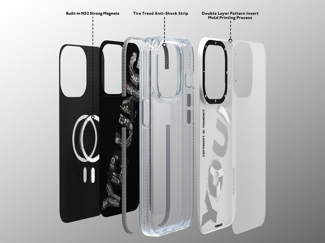 iPhone14 Pro Premium Mechanic Magsafe Case