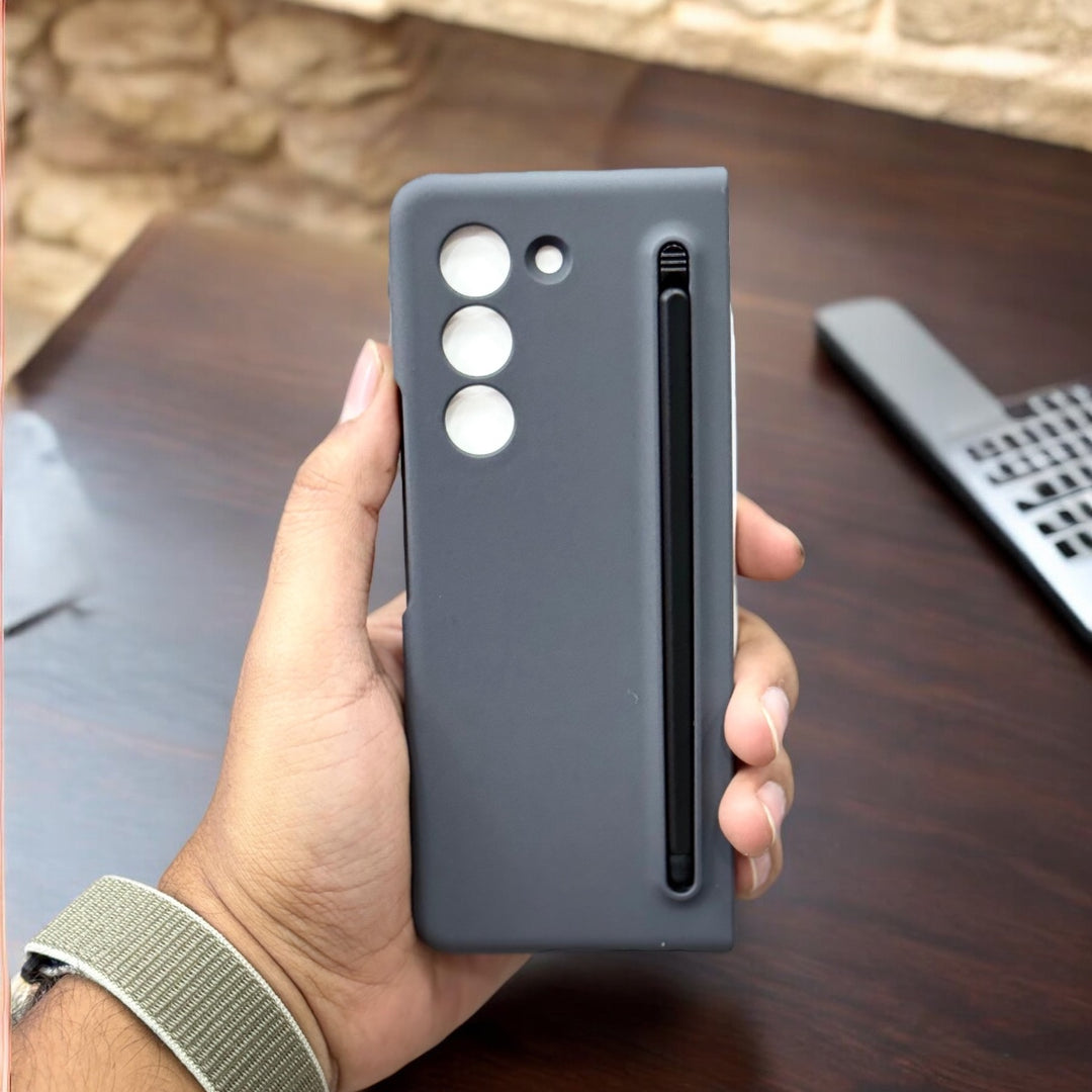 Samsung Galaxy Z Fold 6 Slim Pen Slot Ultra Thin PC Protective Cover