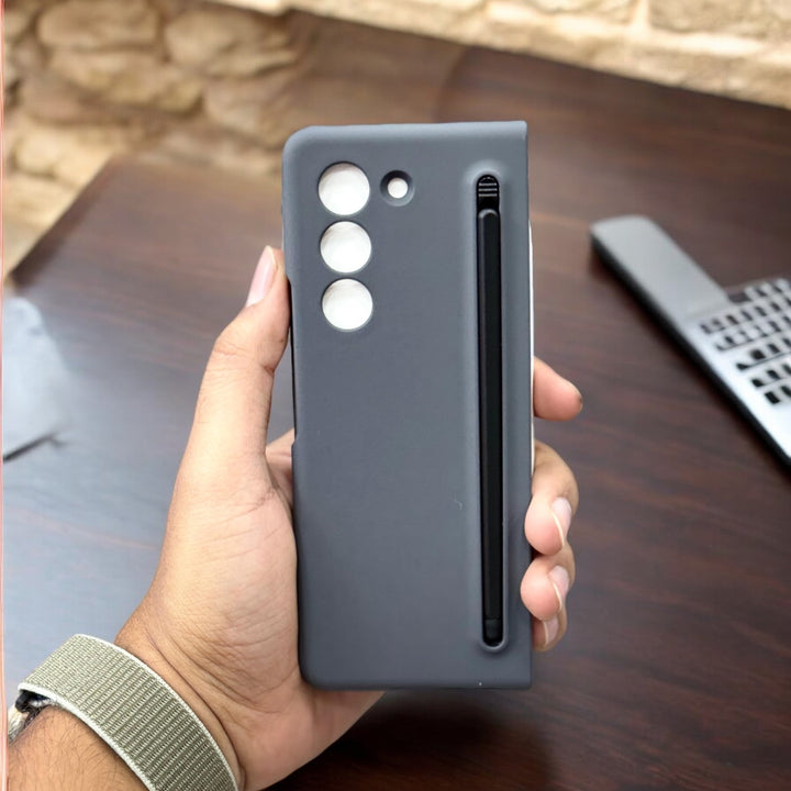 Samsung Galaxy Z Fold 6 Slim Pen Slot Ultra Thin PC Protective Cover