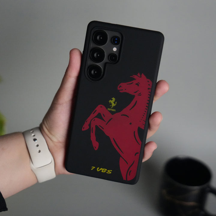 Galaxy S23 Ultra FR V8 Series Design Silicone Protective Case Cover