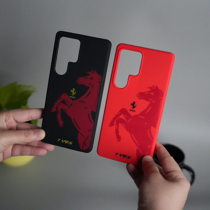 Galaxy S23 Ultra FR V8 Series Design Silicone Protective Case Cover