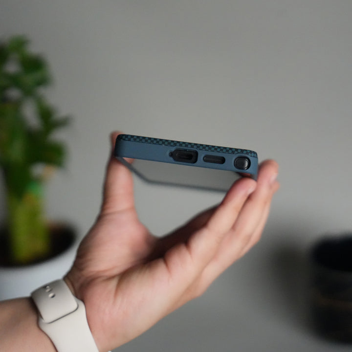 Galaxy S24 Ultra Detachable Back Panel MagSafe Case | 2-in-1 Hybrid Cover with Replaceable Design | GreenBlue