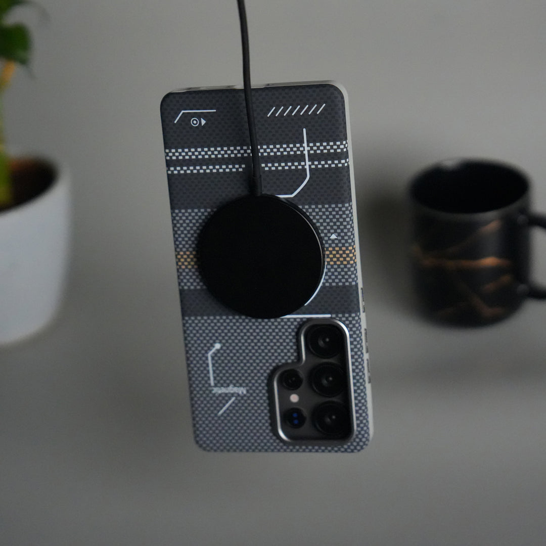 Galaxy S24 Ultra Detachable Back Panel MagSafe Case | 2-in-1 Hybrid Cover with Replaceable Design | PowerMag