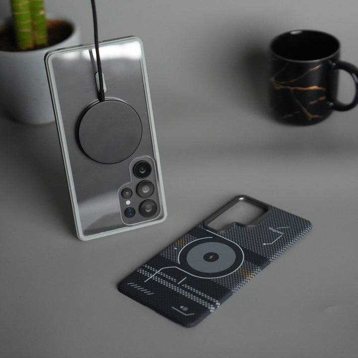 Galaxy S24 Ultra Detachable Back Panel MagSafe Case | 2-in-1 Hybrid Cover with Replaceable Design | PowerMag