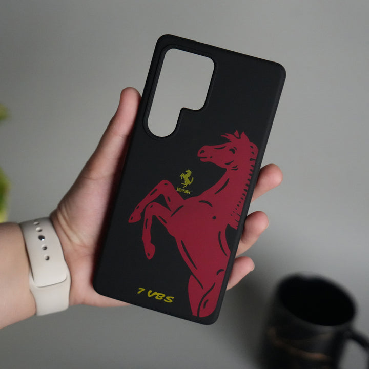 Galaxy S25 Ultra FR V8 Series Design Silicone Protective Case Cover