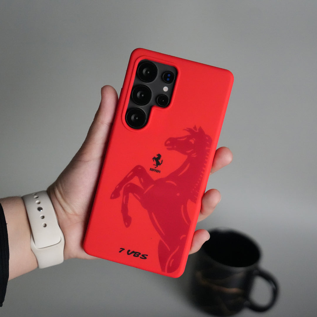 Galaxy S25 Ultra FR V8 Series Design Silicone Protective Case Cover