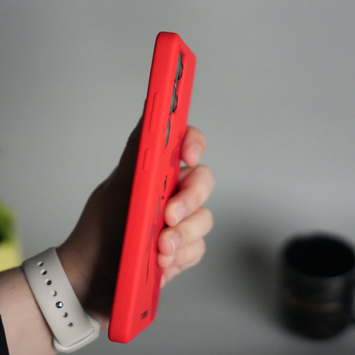 Galaxy S25 Ultra FR V8 Series Design Silicone Protective Case Cover