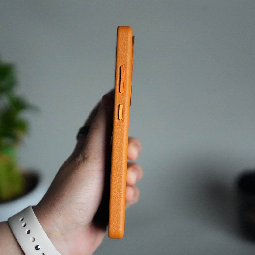 Galaxy S25 Ultra MagSafe PU Leather Back Cover | Premium PU Leather | Slim & Elegant Hard Case