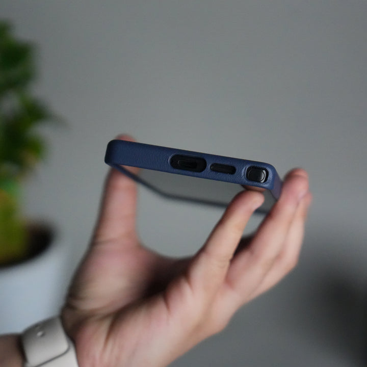 Galaxy S25 Ultra MagSafe PU Leather Back Cover | Premium PU Leather | Slim & Elegant Hard Case