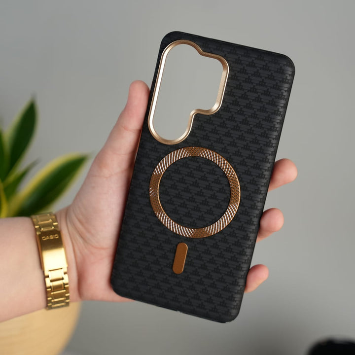 Galaxy S26 Ultra Elite Leather-Texture Case Cover