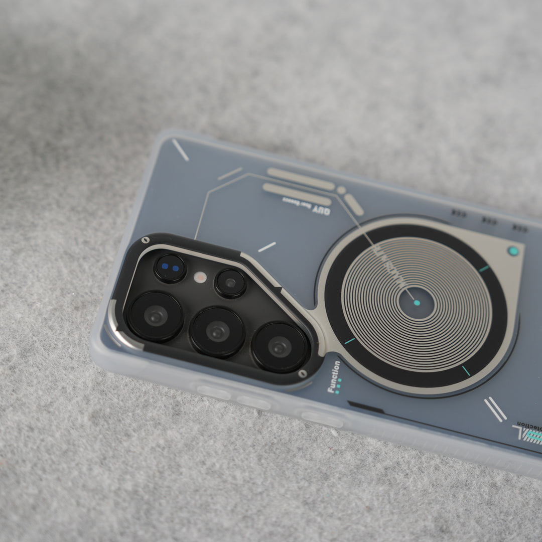 Galaxy Ultra Series Matte Futuristic Design Magnetic MagSafe Charging Case