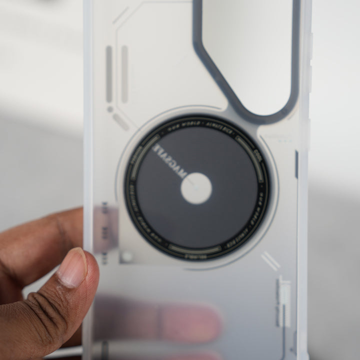 Galaxy Ultra Series Matte Futuristic Design Magnetic MagSafe Charging Case