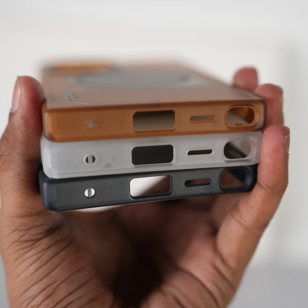 Galaxy Ultra Series Matte Futuristic Design Magnetic MagSafe Charging Case