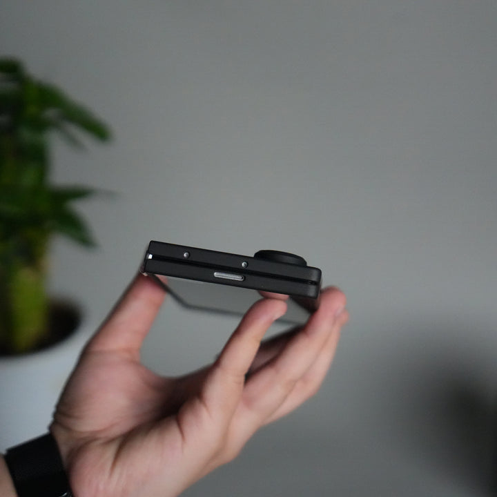 Galaxy Z Fold 7 Matte Hard Case with Front Glass Cover | Slim Shockproof Fold Care Edition