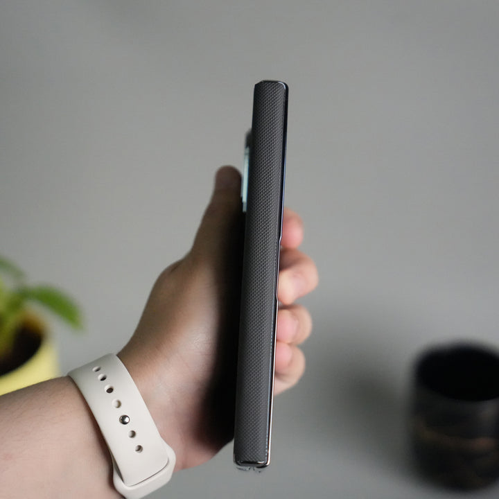 Galaxy Z Fold 7 Premium Dotted Design Slim Case Hinge Protection (Front + Back Cover)