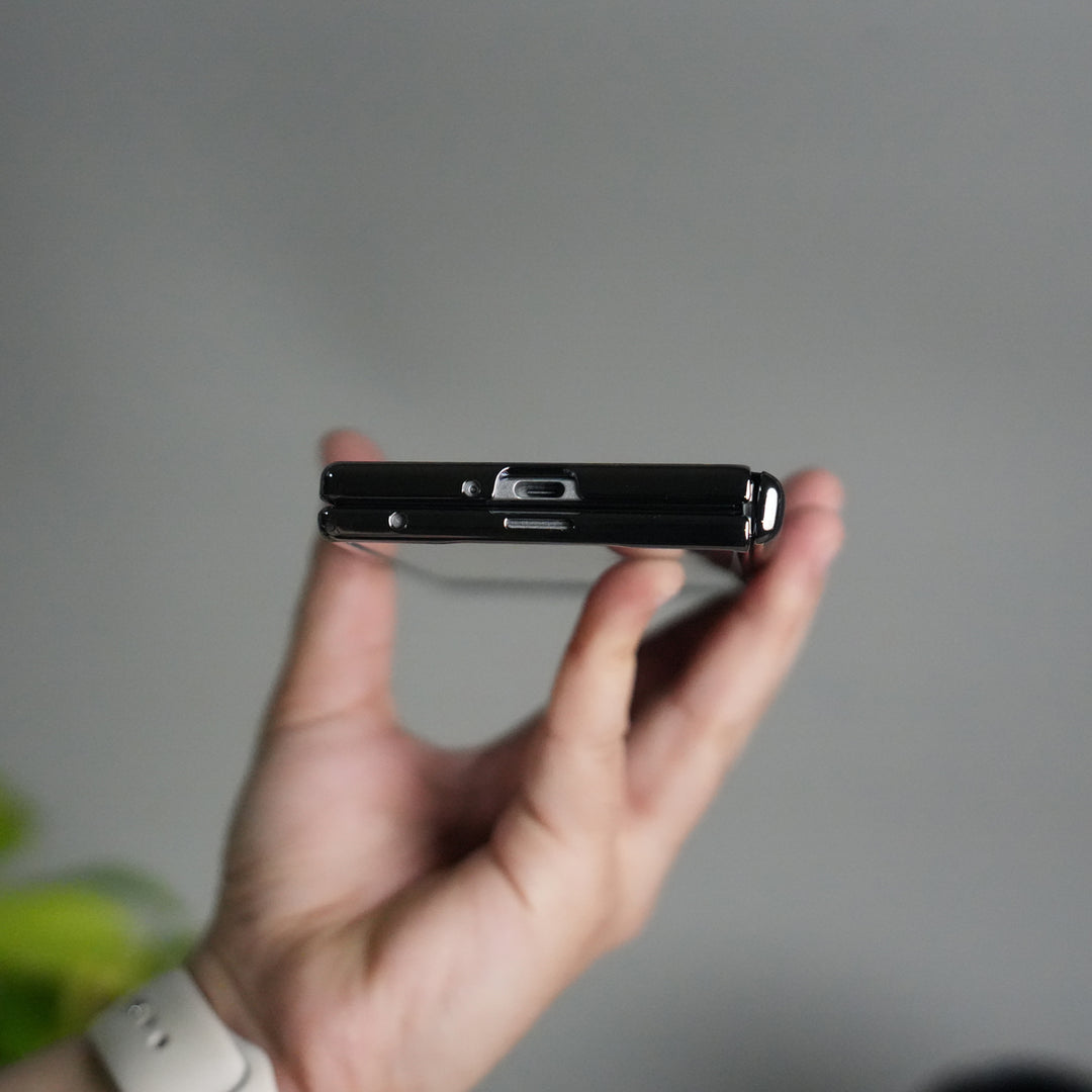 Galaxy Z Fold 7 Premium Fiber Design Slim Case Hinge Protection (Front + Back Cover)