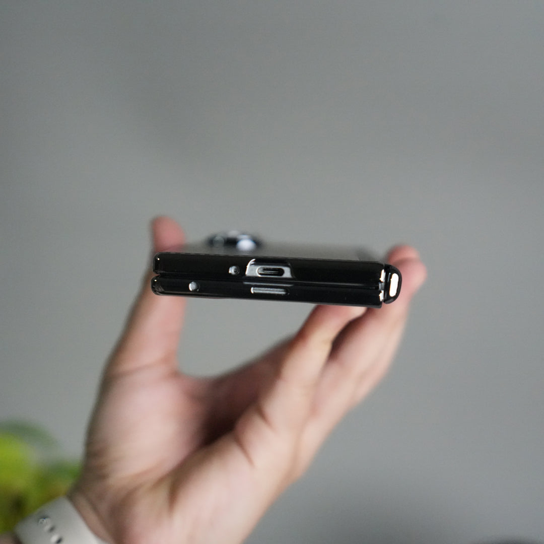 Galaxy Z Fold 7 Premium Fiber Design Slim Case Hinge Protection (Front + Back Cover)