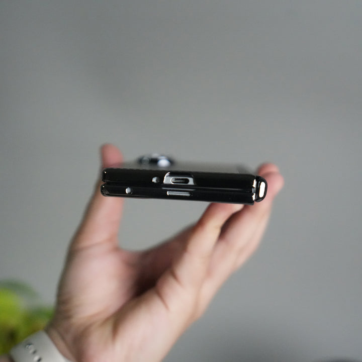 Galaxy Z Fold 7 Premium Fiber Design Slim Case Hinge Protection (Front + Back Cover)