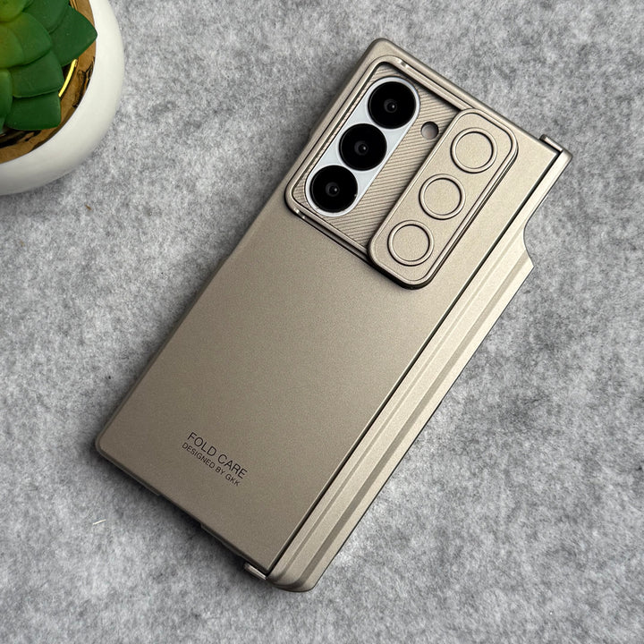 Samsung Galaxy Z Fold 6 GKK Camera Protection Slider Magnetic Hinge Front Glass Protective Cover
