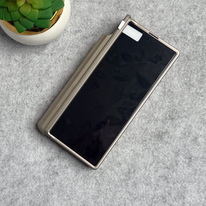 Samsung Galaxy Z Fold 6 GKK Camera Protection Slider Magnetic Hinge Front Glass Protective Cover