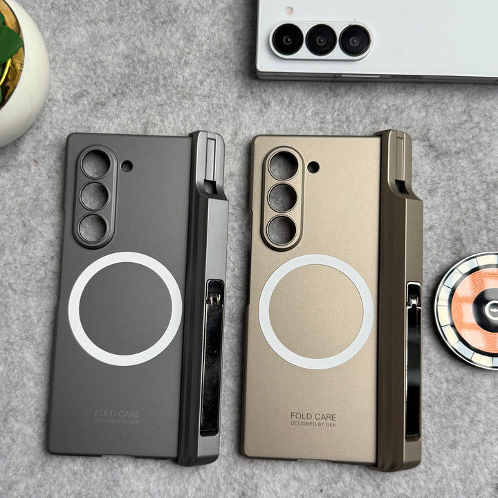 Samsung Galaxy Z Fold 6 GKK MagSafe Magnetic Hinge Front Glass Protective Cover