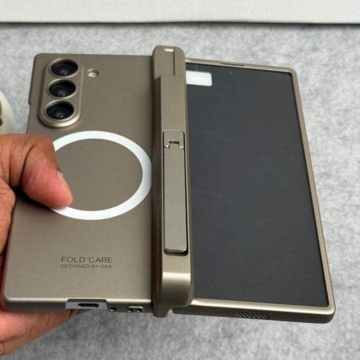 Samsung Galaxy Z Fold 6 GKK MagSafe Magnetic Hinge Front Glass Protective Cover