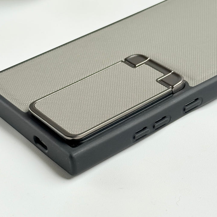 Samsung Galaxy S25 Ultra Metal Camera Cap Stand Case Cover