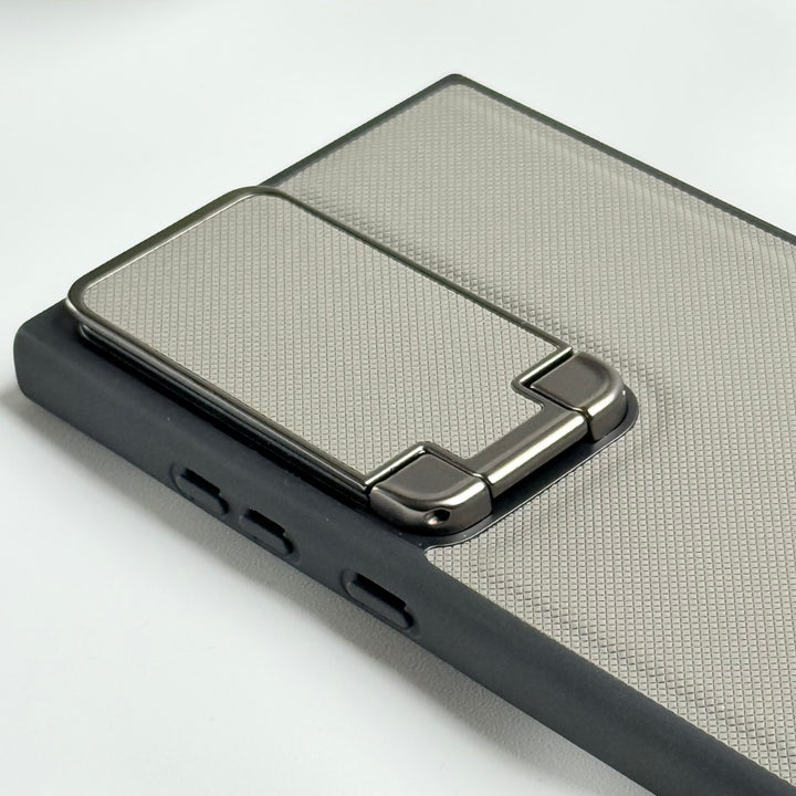 Samsung Galaxy S25 Ultra Metal Camera Cap Stand Case Cover