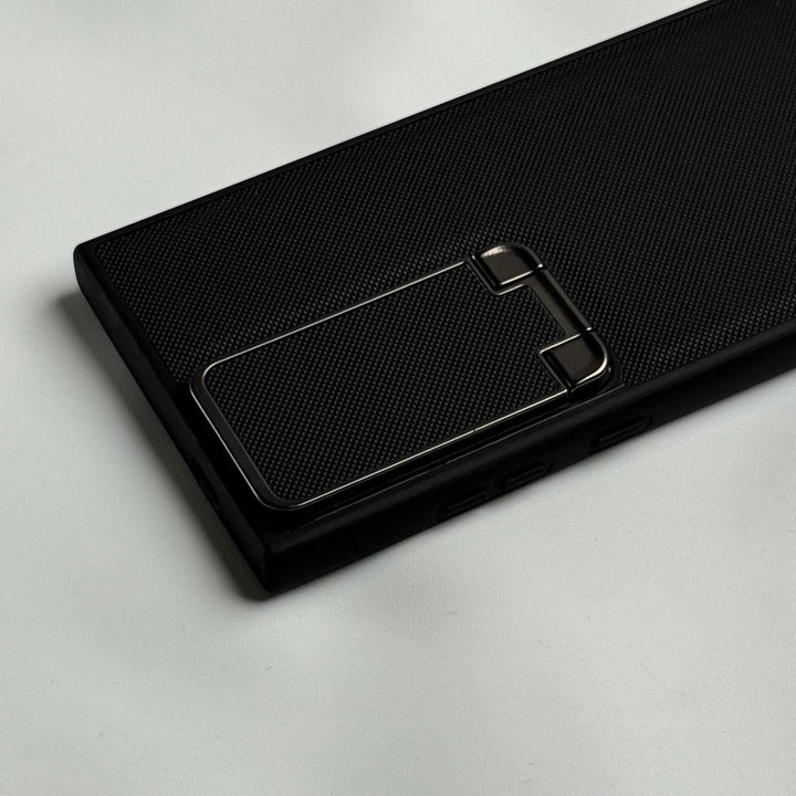Samsung Galaxy S25 Ultra Metal Camera Cap Stand Case Cover