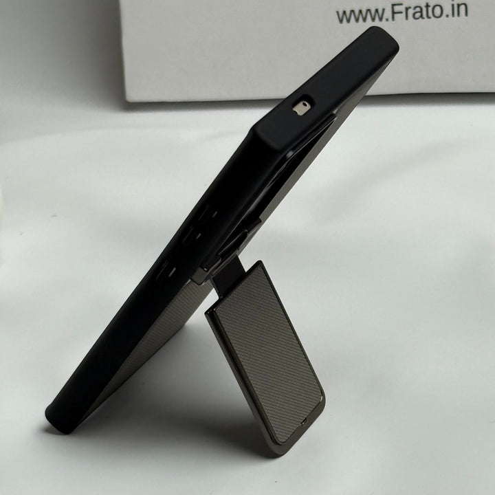 Samsung Galaxy S25 Ultra Metal Camera Cap Stand Case Cover