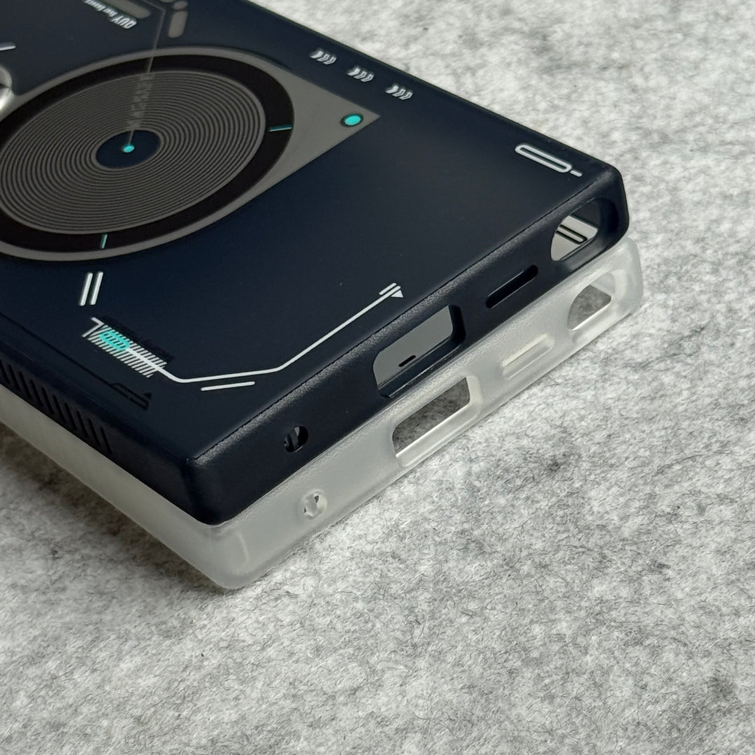 Galaxy S24 Ultra Magsafe Matte Futuristic Design Magnetic MagSafe Charging Case