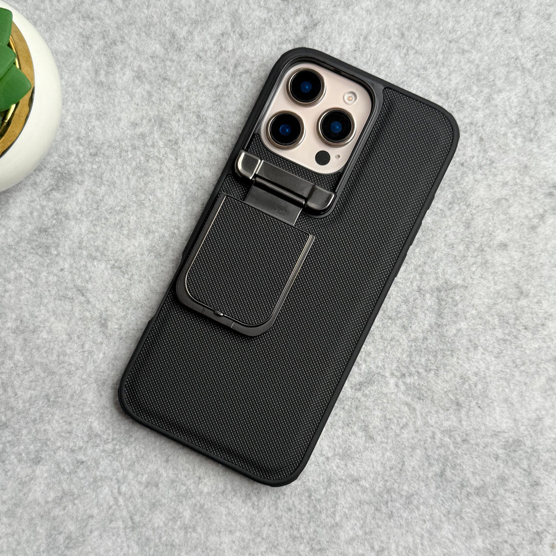 iPhone Series Metal Camera Cap Stand Case Cover