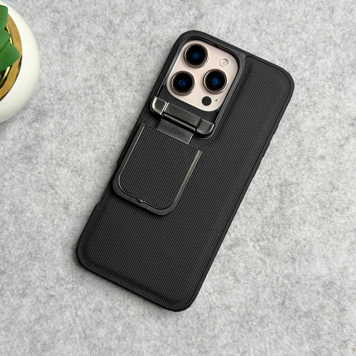 iPhone Series Metal Camera Cap Stand Case Cover