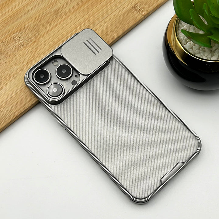 iPhone 15 Series CamShield Camera Protection Case Cover (Titanium Grey)